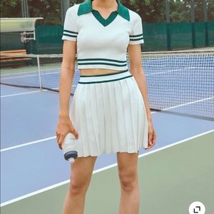 Cute tennis outfit new the set